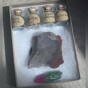 Colorful Crystal and Gemstone Set